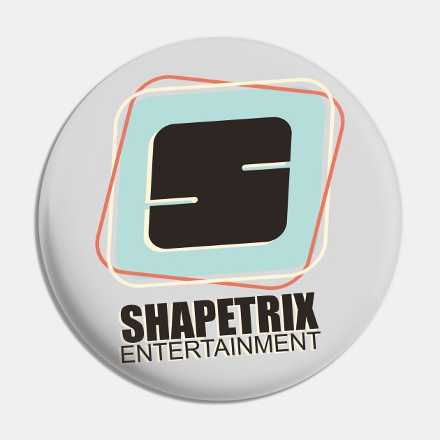 50's Shapetrix Logo Pin by Shapetrix