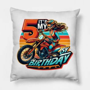 5th Birthday Pillow