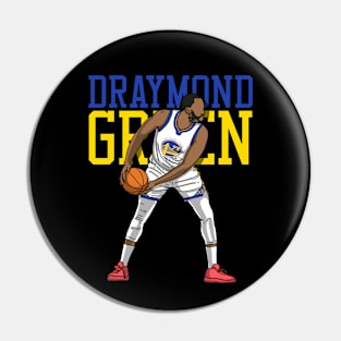 Draymond Green Comic Style Pin