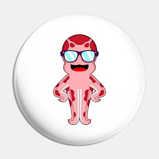 Octopus Sunglasses Pin