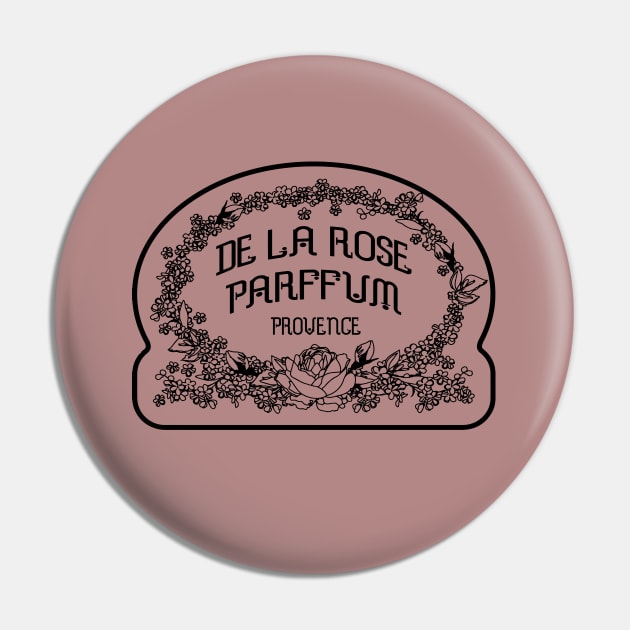 Vintage Perfume Design Pin by French Nik Naks