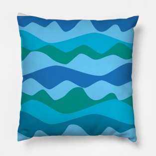 Ocean Waves Pillow