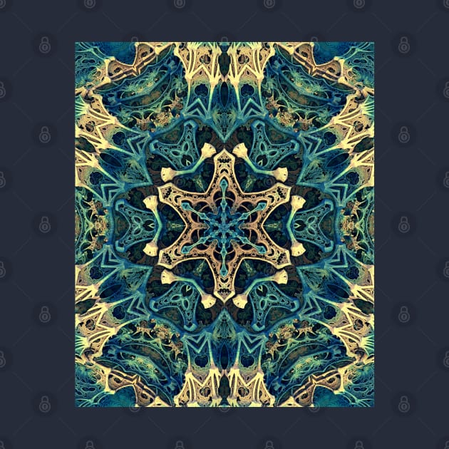 Mandala Fractal Star by Manafold