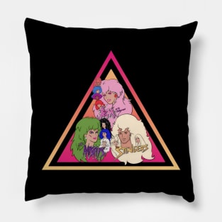 Jem and the holograms t-shirt Pillow