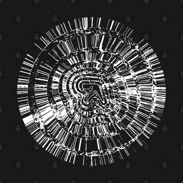 Aphex Twin Collapse EP Album Black Design by Irla