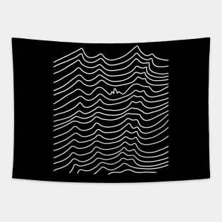 Make Waves - Funny Middle Finger Minimal Design Tapestry