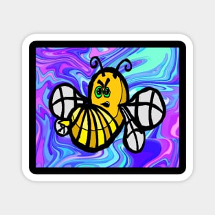 Bee,Bumblebee,Tattoo,Graffiti by LowEndGraphics Magnet