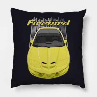 Firebird 4thgen-yellow Pillow