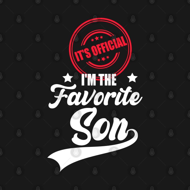 It's official i'm the favorite son, favorite son by Bourdia Mohemad