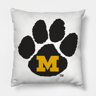 Mizzou Tiger Paw Pillow