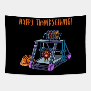 3D Printer #3 Thanksgiving Edition Tapestry