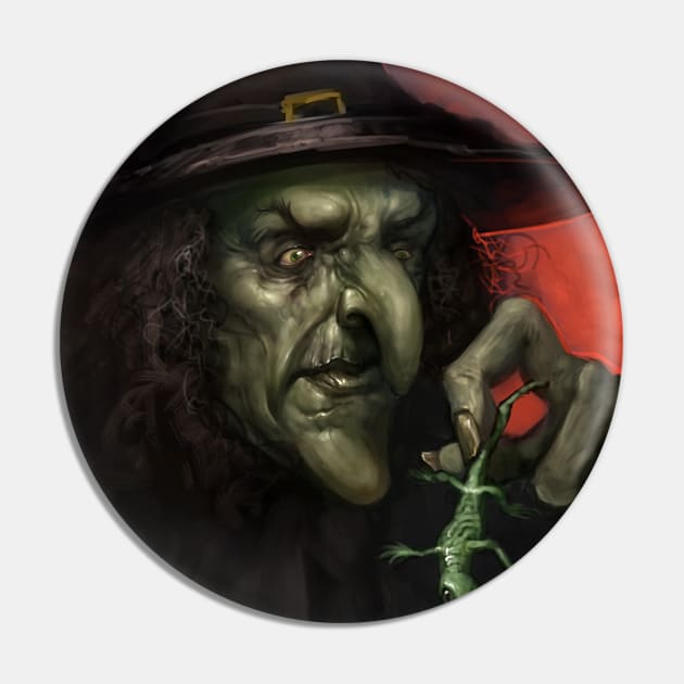 Witch Pin by ChurchOfRobot