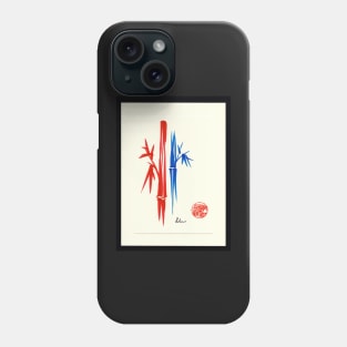 Huntington Gardens Plein Air Drawing Bamboo 3 Phone Case