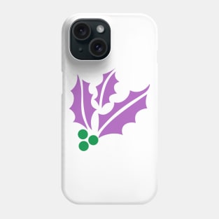 G1 Alternate December Holly symbol Phone Case