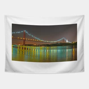 Lisbon bridge Tapestry