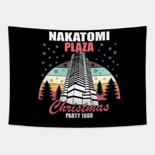 Retro Nakatomi Plaza Party 1968 Tapestry