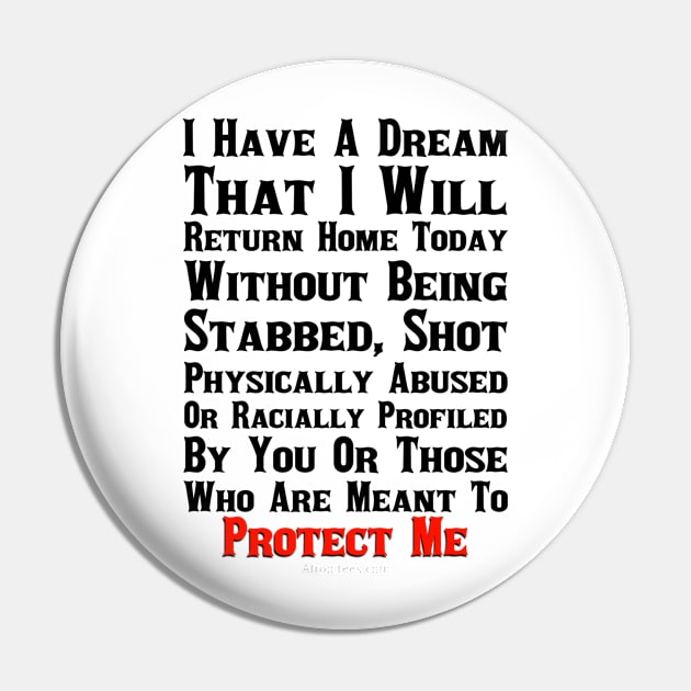 I Have A Dream Pin by Afroditees