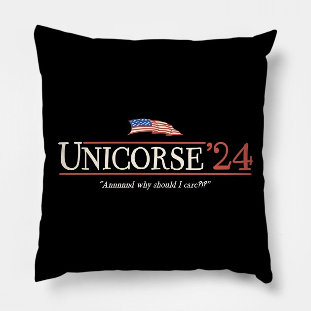 Unicorse 24 Pillow by Tanti8800