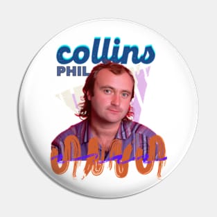 phil collins Pin