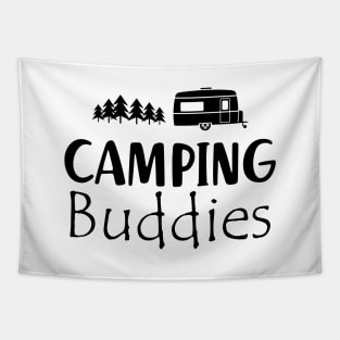 Camping Buddies Tapestry