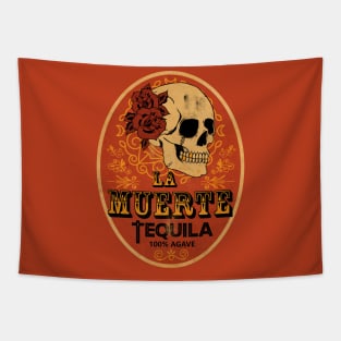 La Muerte Tequila Vintage Tapestry