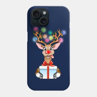 Adorable Christmas Reindeer Phone Case