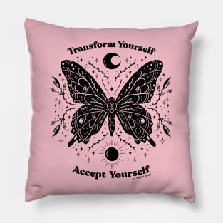 Black Butterfly Pillow