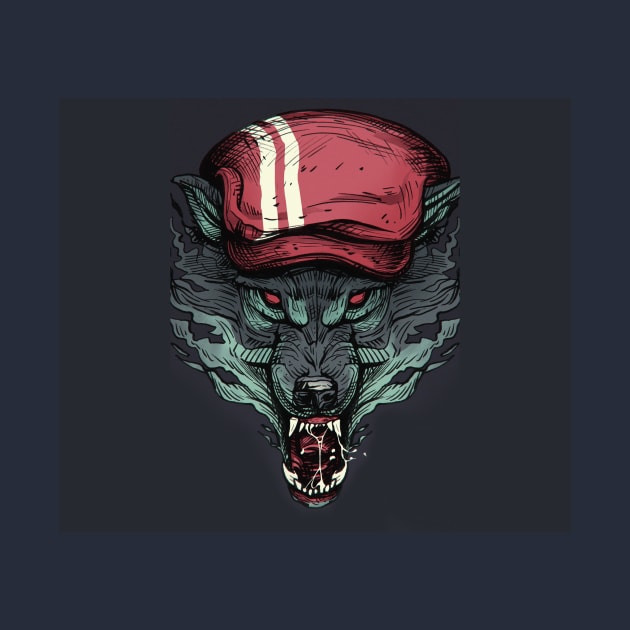 Wolf by daghlashassan