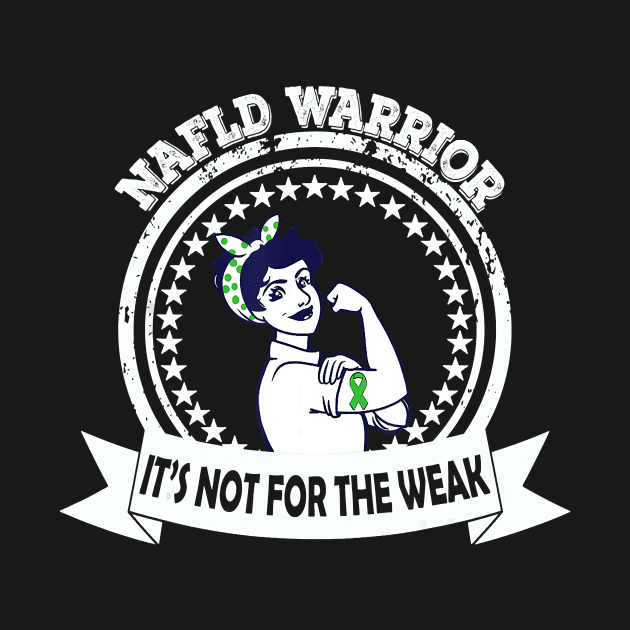Non Alcoholic Fatty Liver Warrior Gift for NAFLD Awareness by jrgenbode