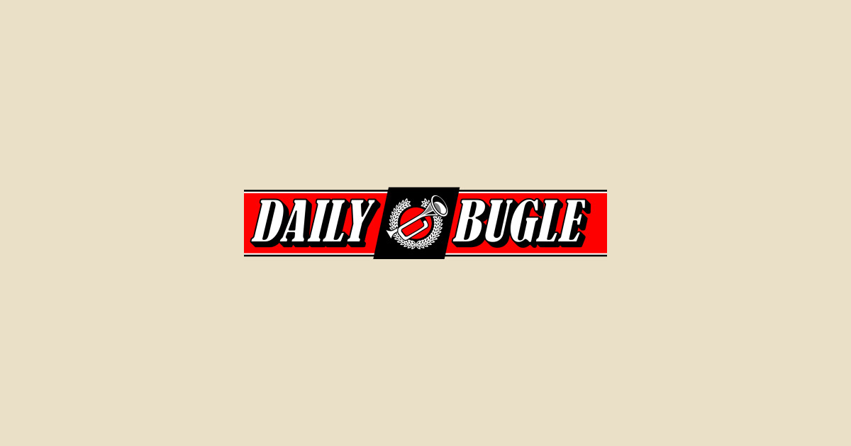 Daily Bugle Marvel Sticker TeePublic