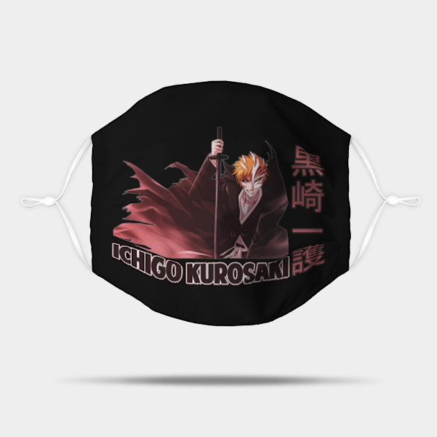 Ichigo Kurosaki Hollow Mode Anime Mask Teepublic Ichigo's desire to protect orihime causes him to transform into a hollow! teepublic