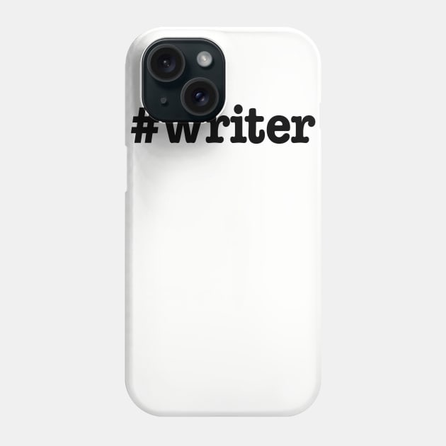 #writer Phone Case by ninjatees