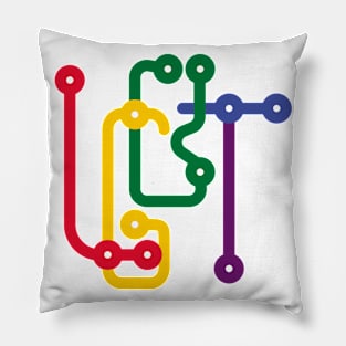 LGBT METRO PRIDE Pillow