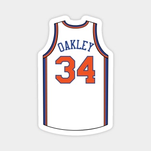 Charles Oakley New York Jersey Qiangy Magnet