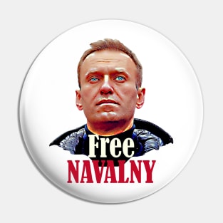 FREE NAVALNY Pin