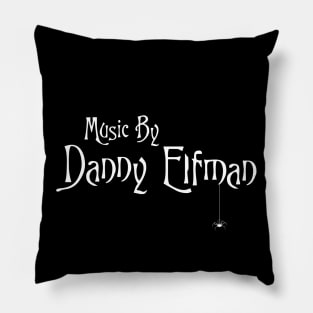 Music By Danny Elfman Pillow