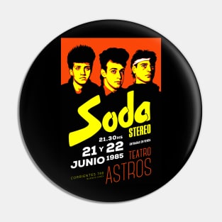 Soda Retro Poster Pin