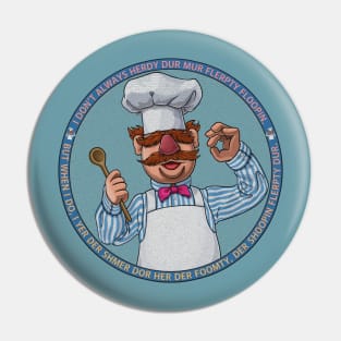 Swedish Chef Pin