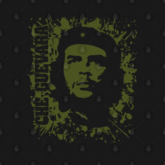 Che Guevara Rebel Cuban Guerrilla Revolution T-Shirt by HiDearPrint