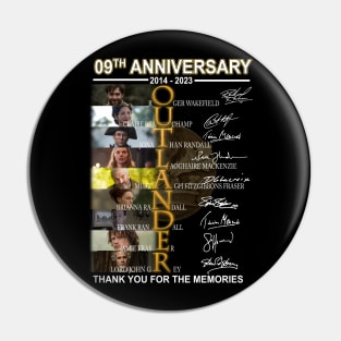 08 Years 2022 Outlander Anniversary Thank You For The Memories Film Pin