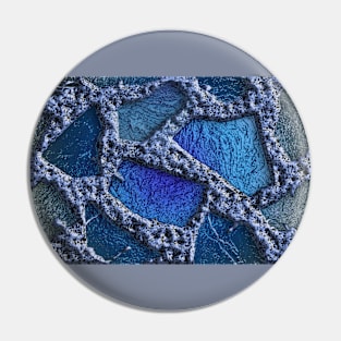 Glacier Landscape Illustration 3D Pin