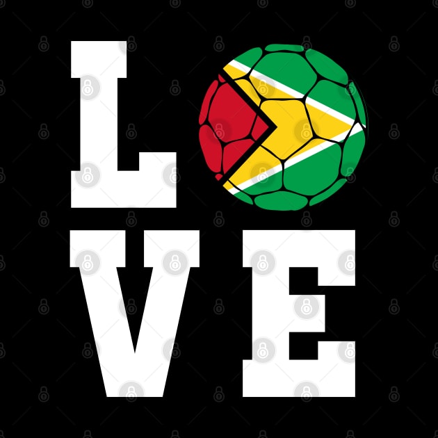 Guyana Football Love by footballomatic