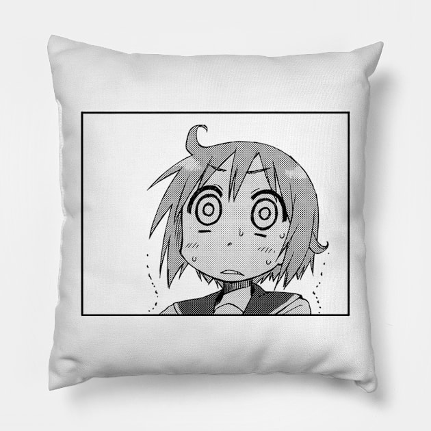 Yuzuko Shocked Pillow by KokoroPopShop