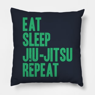 Eat Sleep Jiu-Jitsu Repeat Pillow