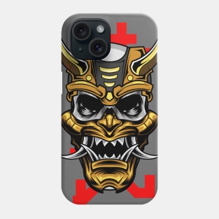 Samurai - Ronin Mask Illustration Phone Case