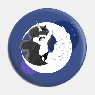 Mare On The Moon Pin