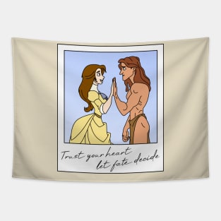 Tarzan Polaroid Tapestry