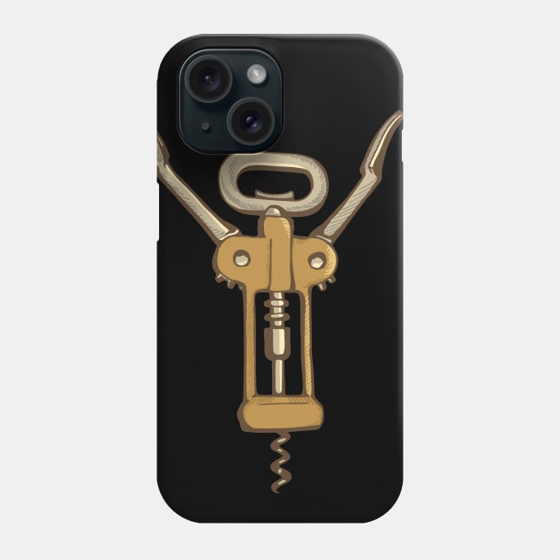 Corkscrew Phone Case by sifis