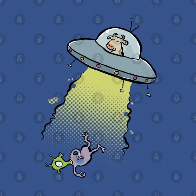 alien abduction by greendeer