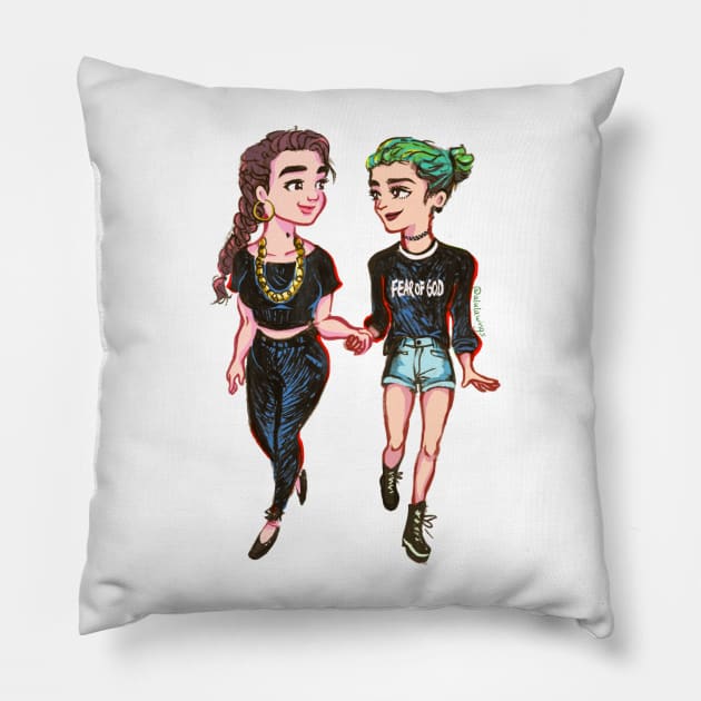 Come on! Pillow by alulawings